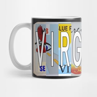 Virginia License Plates Mug